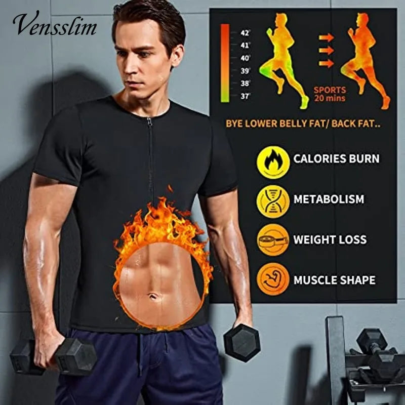 Camiseta com Zíper Masculino- ThermoFit