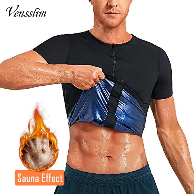 Camiseta com Zíper Masculino- ThermoFit